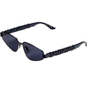 Balenciaga Oval Navy Sunglasses